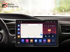 Pantalla ultra clara estérea de Android 12.95inch HD QLED del coche universal con 4G DSP Carplay inalámbrico y A