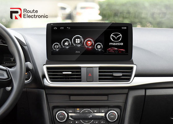Unidad principal Android 4G DSP Mazda 3 con pantalla táctil capacitiva