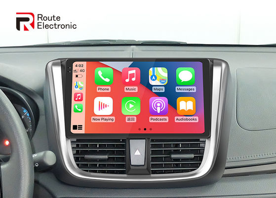Estéreo universal para automóvil 9.5 pulgadas QLED 2k Pantalla negra Soporte de audio para automóvil Cámara panorámica 360 incorporada