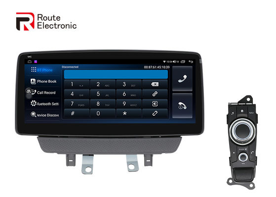 Jugador del coche de Android de 10,25 pulgadas, unidad principal auto inalámbrica de Android con la palanca de mando 4G DSP