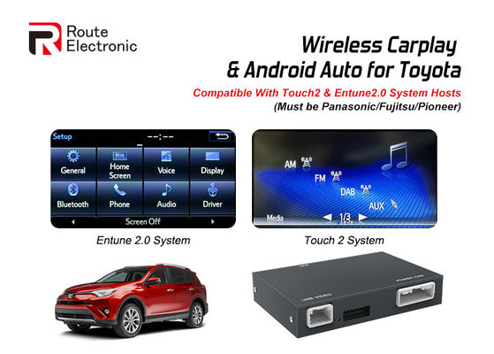 Sistema Linux del adaptador Carplay inalámbrico Plug And Play para Toyota