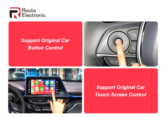 Sistema Linux del adaptador Carplay inalámbrico Plug And Play para Toyota