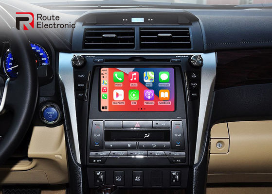 Enlace de espejo de interfaz de vídeo de coche gris oscuro compatible con Toyota Highlander Avalon