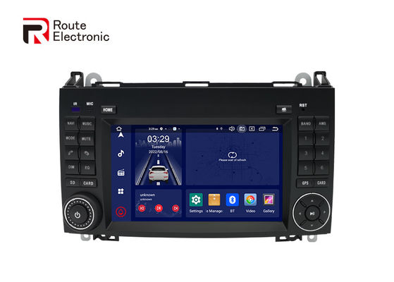 Radio de coche del OEM de Android 12, estéreo del coche sin cubierta para el Benz B200 W209 de Mercedes