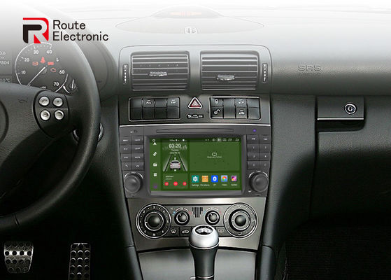 Estruendo del audio 2 del coche de Android del OEM del Benz W203 con LCD 7&quot; pantalla 1024×600