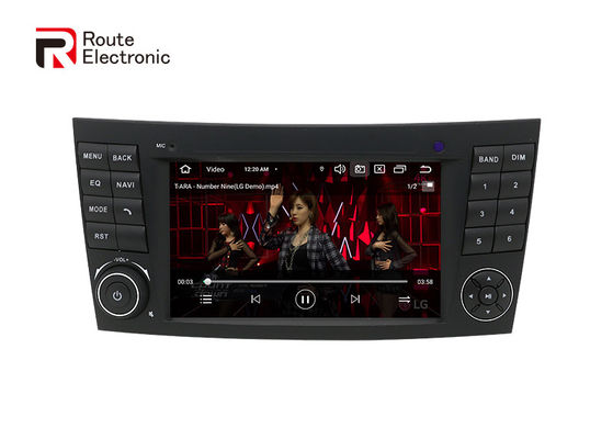 radio de coche del OEM de 4G DSP RGB, audio de coche sin cubierta para el Benz W211 de Mercedes