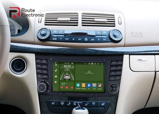 radio de coche del OEM de 4G DSP RGB, audio de coche sin cubierta para el Benz W211 de Mercedes