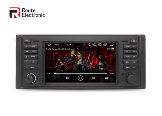 Vínculo inalámbrico del espejo de Carplay de la ayuda de Wifi Bluetooth 4G de la radio de coche del OEM de BMW E53