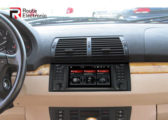 Vínculo inalámbrico del espejo de Carplay de la ayuda de Wifi Bluetooth 4G de la radio de coche del OEM de BMW E53