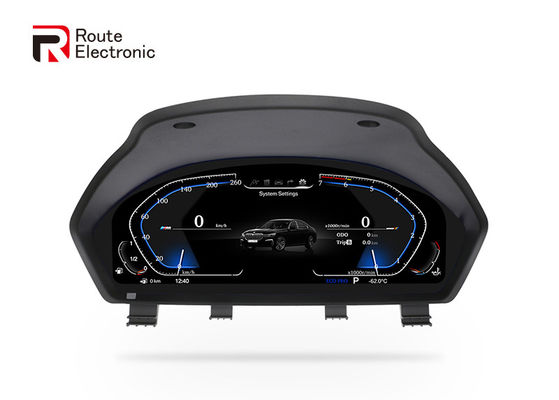 Velocímetro de tablero digital de 12,3 pulgadas Ajuste en varios idiomas BMW F30