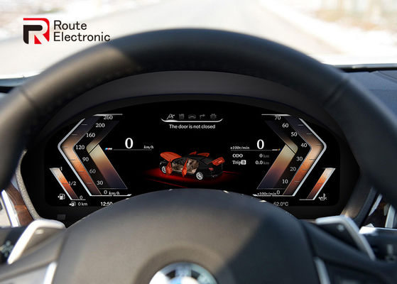 Velocímetro de tablero digital de 12,3 pulgadas Ajuste en varios idiomas BMW F30