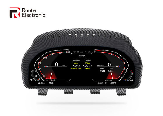 Velocímetro de Digitaces del tablero de instrumentos del coche de BMW F10 12.3 pulgadas 1920×720 IPS