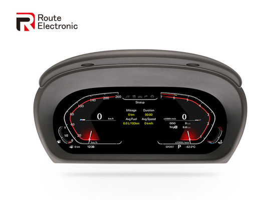 Racimo de la rociada de Digitaces de 12,3 pulgadas, serie BMW E90 E92 E93 del ajuste del racimo de instrumentos del LCD 3