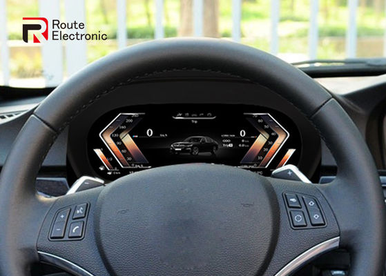 Racimo de la rociada de Digitaces de 12,3 pulgadas, serie BMW E90 E92 E93 del ajuste del racimo de instrumentos del LCD 3