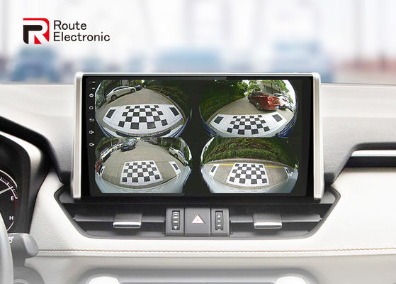 Cámara reversa de 170 grados 3D, cámara panorámica de la opinión de pájaro 360 para el coche