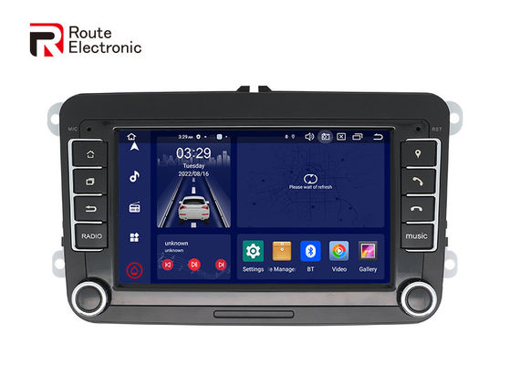 Estéreo universal del coche de Android de la base de Octa de VW 7 pulgadas con los botones físicos del ventilador