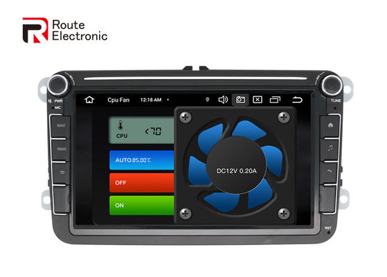 Radio de coche del OEM de las multimedias 8 pulgadas con el sistema de navegación GPS de los botones físicos