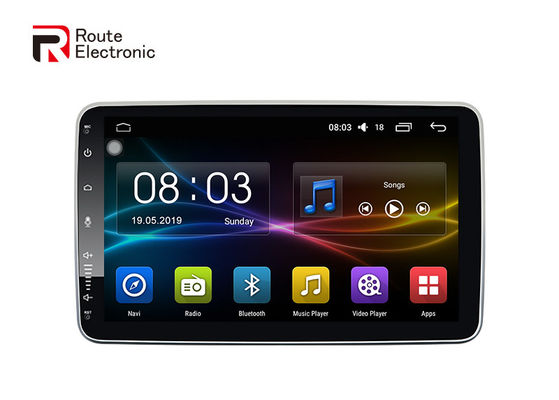 Estéreo giratorio universal para automóvil 10.1 pulgadas 2 Din ajustable con CarPlay inalámbrico