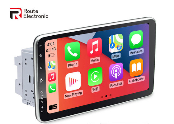 Estéreo giratorio universal para automóvil 10.1 pulgadas 2 Din ajustable con CarPlay inalámbrico
