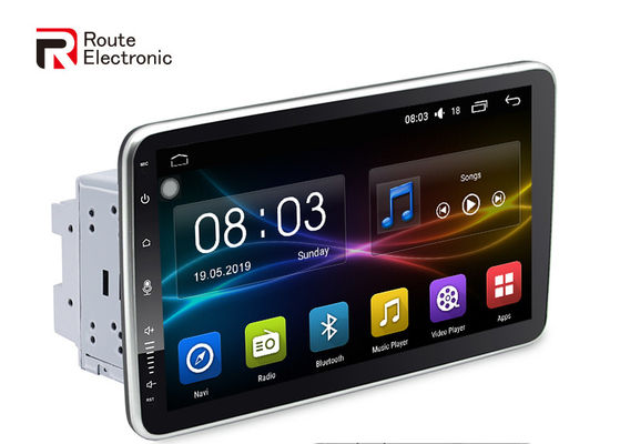 Bluetooth 8 Core 2 Din Car Radio 10.1 pulgadas QLED 1280 × 720 Control de voz
