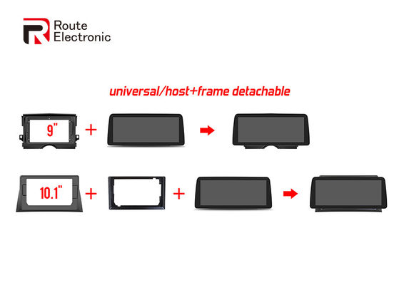 Reproductor de coche multimedia de 12,3 pulgadas con pantalla de 360 ​​Bird View System 1080P