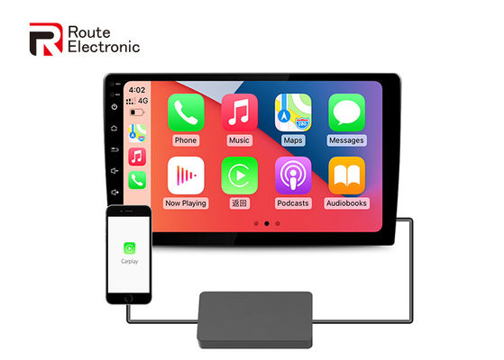 Accesorios electrónicos automotrices negros Carplay Dongle Plug and Play Support Mirror Link