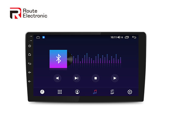 10 pulgadas Qled 2.5d pantalla de coche estéreo Universal vista trasera cámara Control del volante