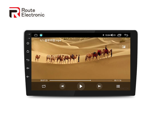 10 pulgadas Qled 2.5d pantalla de coche estéreo Universal vista trasera cámara Control del volante
