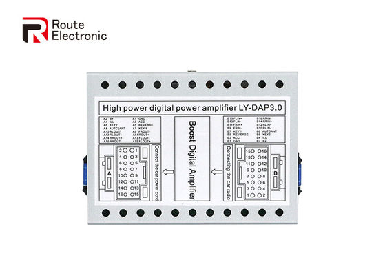 Amplificador digital para automóviles Mini DSP para automóviles caja de conexión fácil de instalar
