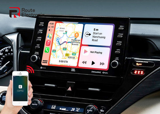 Mini USB Adaptador inalámbrico de Carplay Android Auto inalámbrico Apple Carplay soporte de Carplay con cable