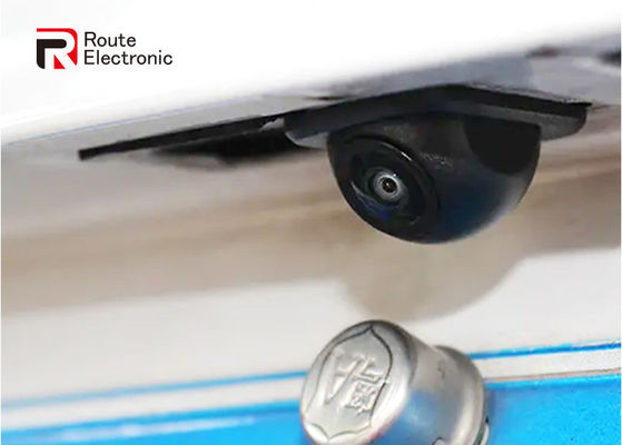 AHD 720P cámara de ayuda de marcha atrás de automóviles con lente de ojo de pez de 170 grados para apoyar la visión nocturna