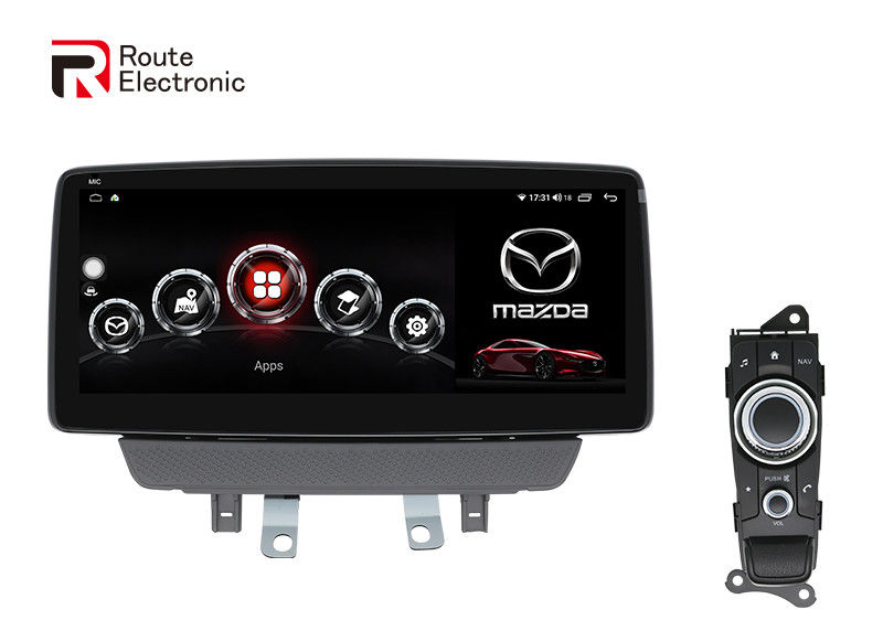 Jugador del coche de Android de 10,25 pulgadas, unidad principal auto inalámbrica de Android con la palanca de mando 4G DSP
