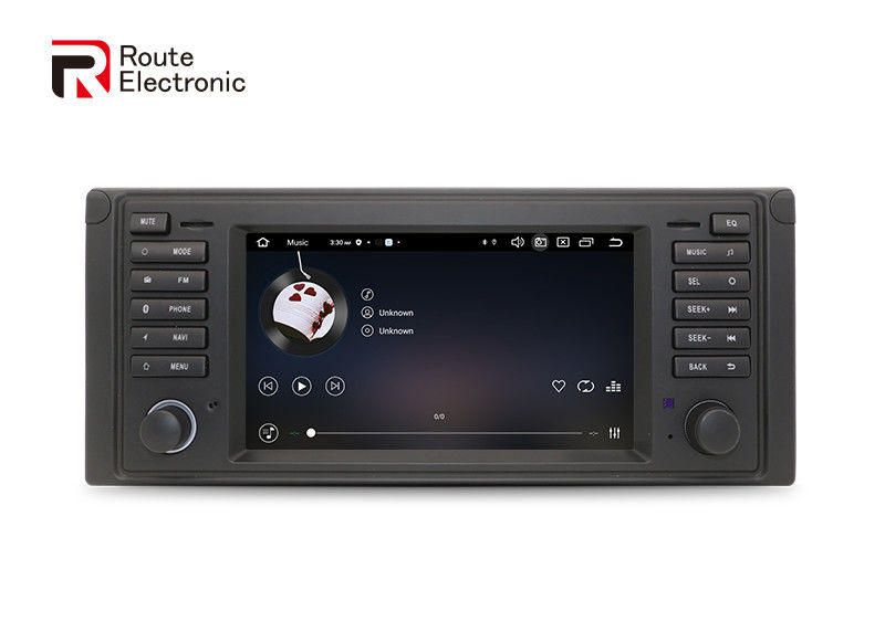 Vínculo inalámbrico del espejo de Carplay de la ayuda de Wifi Bluetooth 4G de la radio de coche del OEM de BMW E53