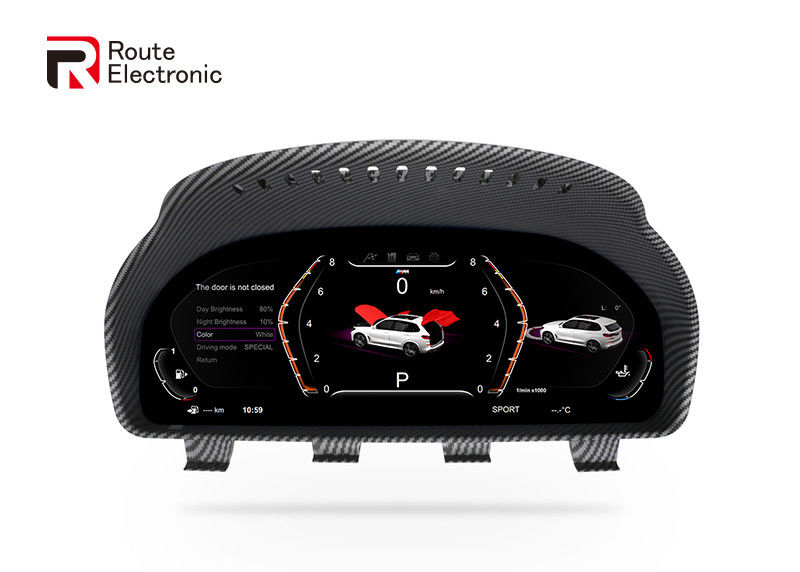 12. Clúster de salpicadero digital para coche de 3 pulgadas 1 GB de RAM 4 GB ROM compatible con varios idiomas
