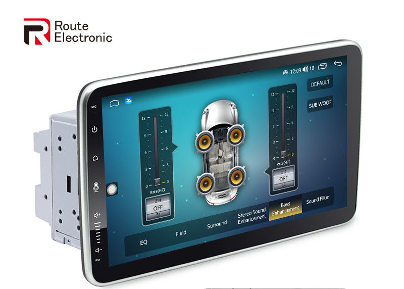GPS RDS DAP 10.1 pulgadas Android Car Stereo 2.4Ghz 5Ghz Wifi Band